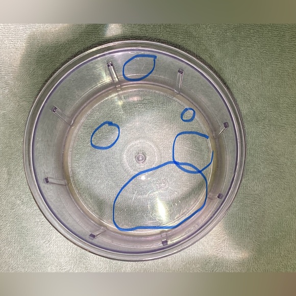 PAMPERED CHEF MANUAL FOOD PROCESSOR, INCLUDES HANDLE, LID & BOWL -PRE OWNED - Picture 14 of 14